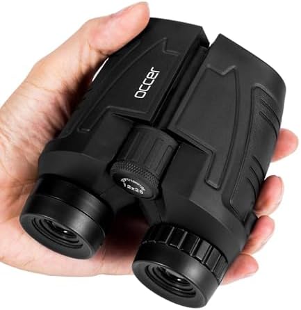 Occer 12x25 Compact Binoculars for Adults and Kids - View 3