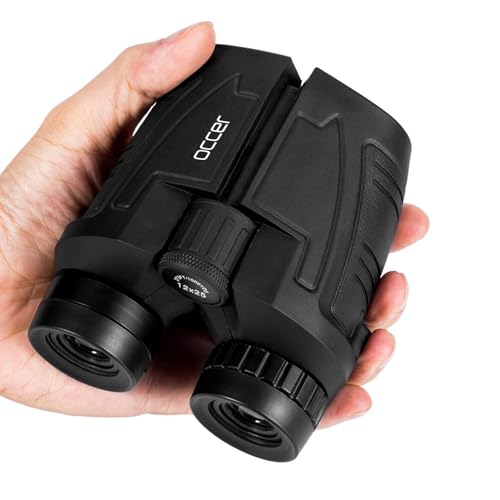 Occer 12x25 Compact Binoculars for Adults and Kids