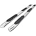 Westin 21-534760 Polished SS Pro Traxx 5 Oval W2W Nerf Step Bars fits 2020-2022 Silverado Sierra 2500 3500 Crew Cab (6.5ft. Bed) 1 Pair