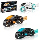 Tweandar TRON Legacy Building Set, Tron Light Cycle Collectible Toy Motorcycle Building Block Set Toy for TRON Fans and Kids