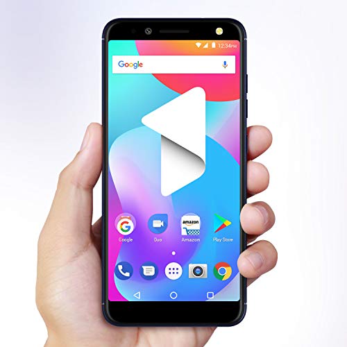 Blu Vivo One 5.5" Hd 4G Lte Gsm Unlocked Smartphone 16Gb +2Gb Ram 12Mp Main Camera, Blue #TOP4