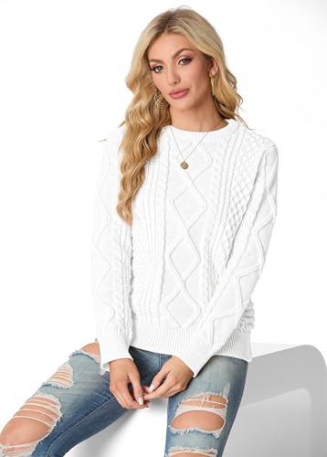 Image of GRECERELLE 2026 Womens Fall Winter Long Sleeve Casual Pullover Sweater Tops