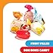 Arcor Fruit Filled Hard Candy - 2 Pound Bag - Bulk Bon Bons Candy with Pineapple, Strawberry, Orange, Cherry, and Lemon Flavors - Individually Wrapped Assorted Fruit Candy