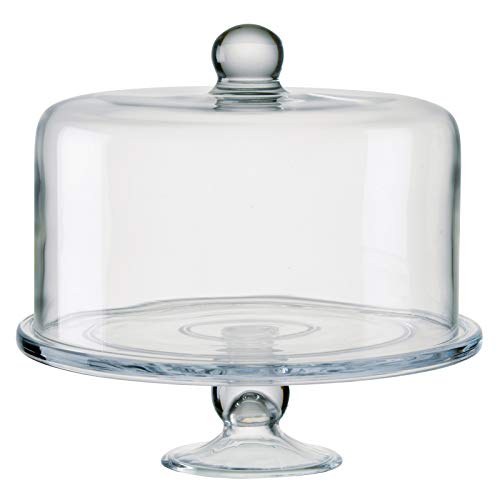 Artland Simplicity Plat à gâteaux sur Pied et Cloche carrée