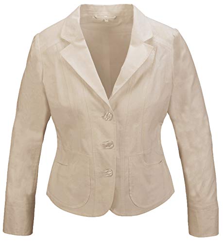 Rock Creek Designer Damen Leinen Blazer Business Jacke Leinenblazer...