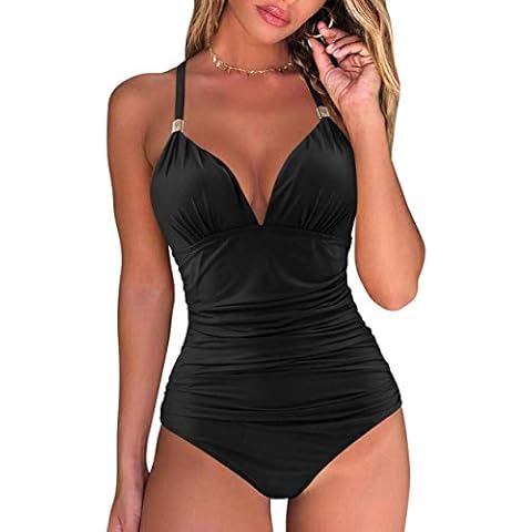 DOULAFASS Women's Tummy Control Swimsuit Cover