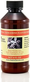 Bakto Flavors - Natural Tangerine Flavor Emulsion - 4 FL OZ