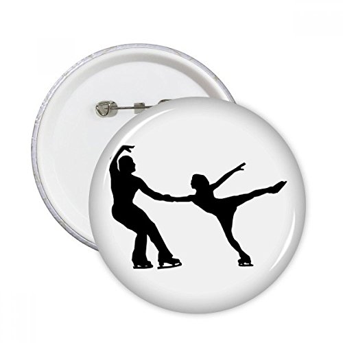 Badge rond patinage artistique XL pour customiser vos vêtements de sport