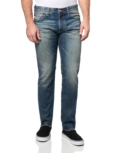 Image of AG Adriano Goldschmied Men's Tellis Modern Slim Selvage Jean, 19 Years Garden Grove, 38W / 34L
