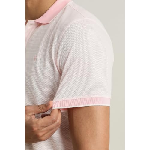 Image of Van Heusen Premium Polo T-Shirt for Men | Quick Dry | Comfort Fit | Breathable Fabric