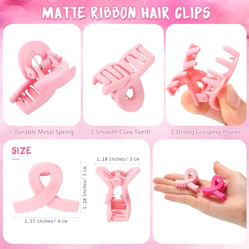 Set de 36 Pinzas Rosa Conciencia Cáncer de Mama miniatura 3