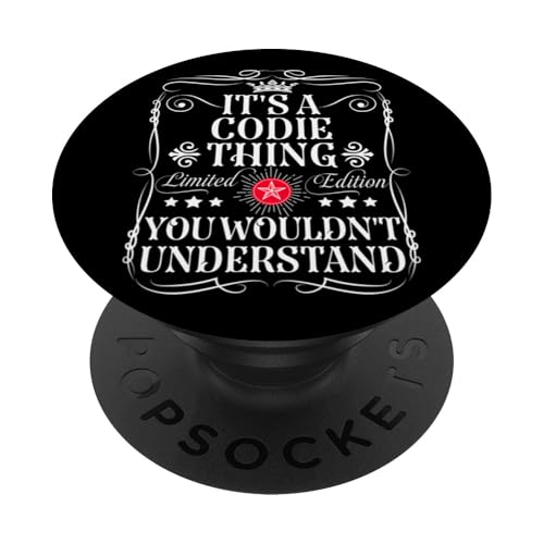 Codie Name est un truc que tu ne comprendrais pas PopSockets PopGrip Adhésif