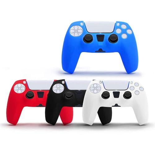 A nova capa de silicone TwiHill (2020) é adequada para PS5, PS5 função antiderrapante capa de silico