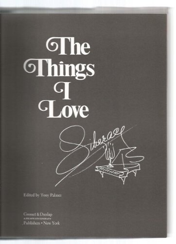 By Liberace The Things I Love (1st First Editio... B00RWS6J6C Book Cover