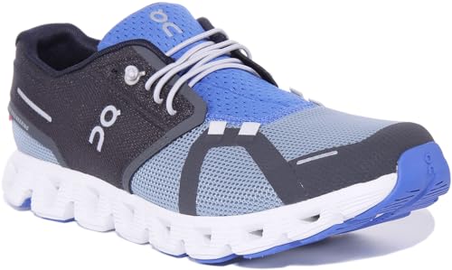 On Running Cloud 5 Push Men's Lace Up Athletic Trainers (Gray, US 7)