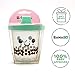 GAMAGO Boba Baby Sippy Cup - Adorably Cute Learner Sippy Cup For Babies, Toddlers & Kids - 6+ Months Old - Holds 7 Ounces - BPA-Free - Food-Safe - Spill Proof - Easy To Clean