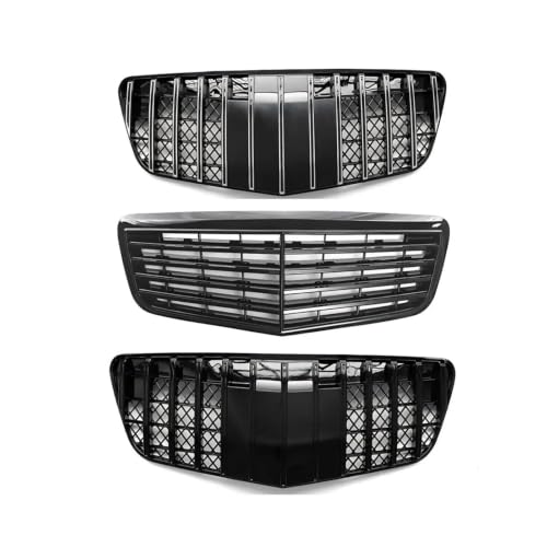 Grille d'entrée d'air W211 pour pare-chocs Mercedes E280 E320 maille argent