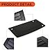 ECOTRIC Black Hood Vent Hood Louver Compatible with 2006-2010 Hummer H3 Air Vent Grille Panel Replace for Part Number GM 20880500 15231746 15836982 15298497