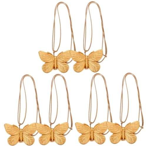 Amosfun 3 Juegos Corbata De Cortina Ganchos para Cortinas Borla Cortina De Puerta Vara Cortina Magnética Manos Alzapaños Magnéticos para Cortinas Hebillas De Cortinas Aleación 2 Piezas * 3