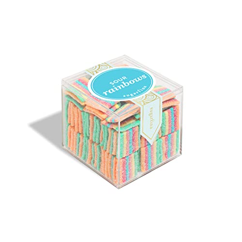 Sugarfina Sour Rainbows Large Candy Cube Gummies, 11.1Oz, 1 Count #TOP1
