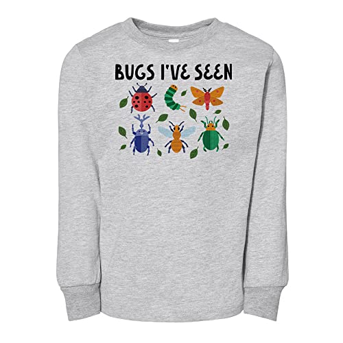 Bugs I've Seen Toddler Kids Long Sleeve T-Shirt