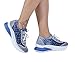 Jeans Sports Shoes, Handmade Women's Sports Shoes, Blue Jeans Embroidered Sports Shoes, Women's Sports Shoes, Birthday gift (6.5, blue)