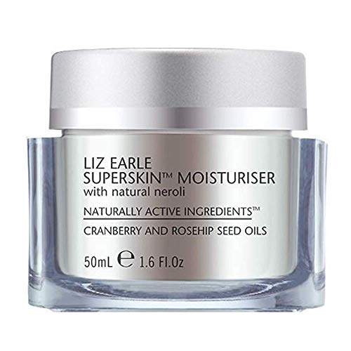 Liz Earle Superskin Moisturiser With Natural Neroli 50ml Jar For A Youthful Radiant Face