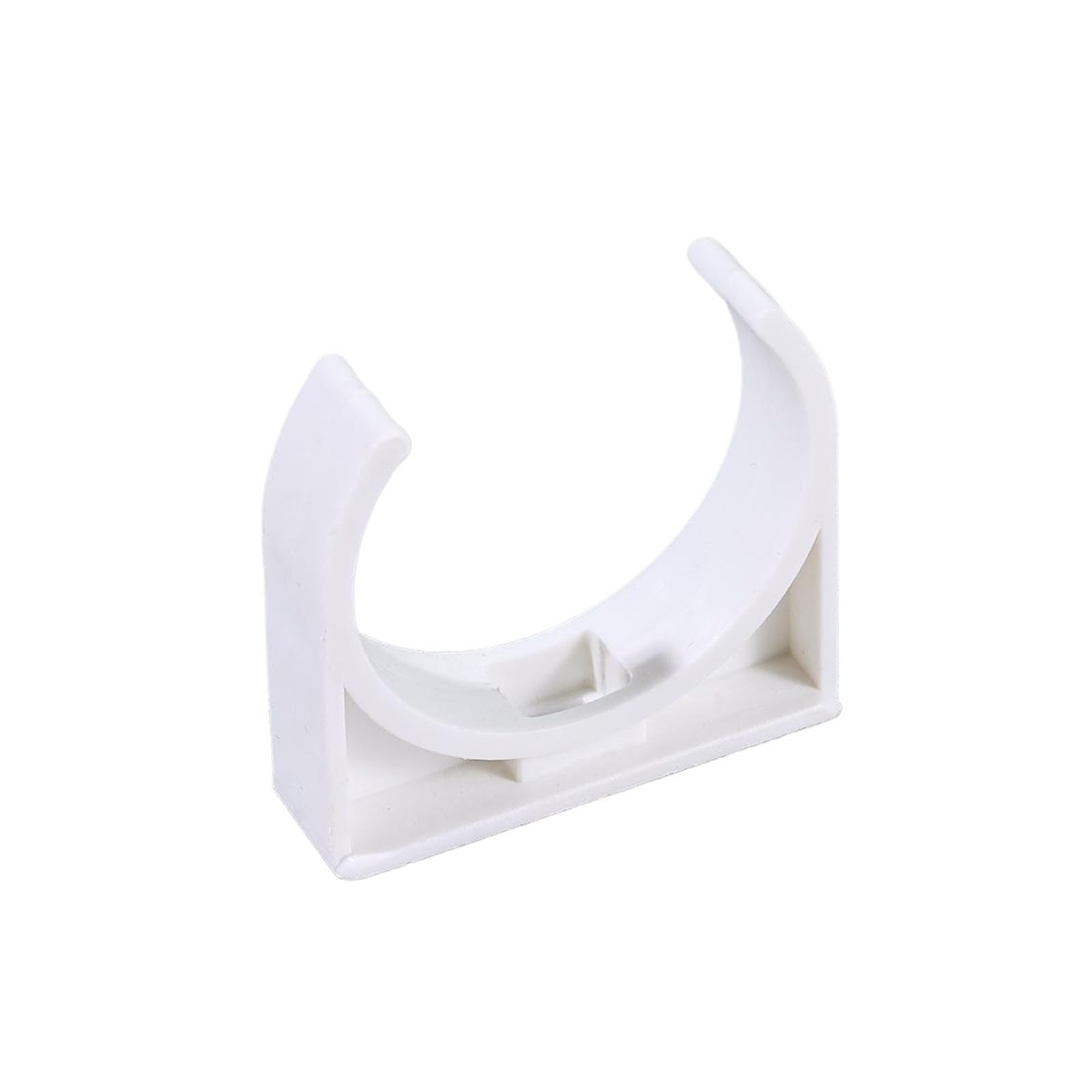 Dwammebrs One Color Pvc Water Pipe Clamps 10Pcs Garden Irrigation Clamp Aquarium Tube Holder 16/20/25/32/40/50Mm Fixed Snap Fittings(25Mm)