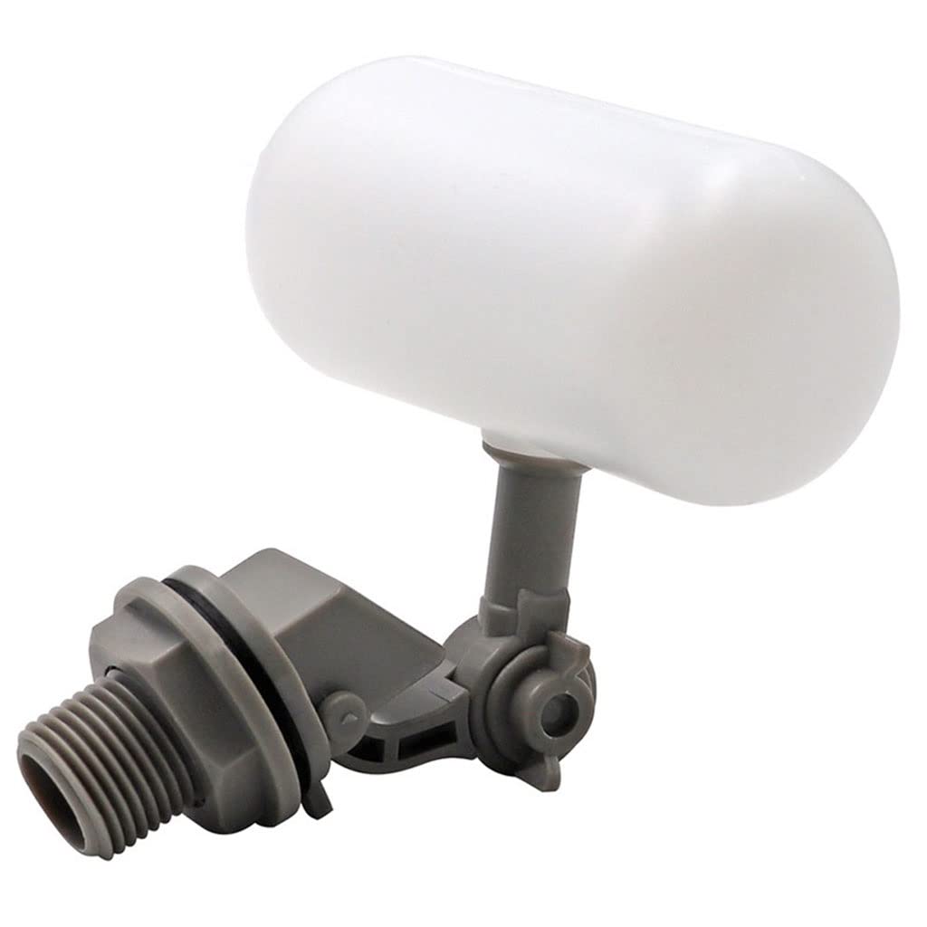 1Pcs Automatic Floating Ball Valve for Water Level Control -ABS Reusableplastic for Fish Tanks, Water Tanks, and Farms(DN20)