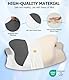 Zaxiva Orthopädisches Kissen, Nackenstützkissen, Ergonomisches Kopfkissen, Antischnarchkissen, Schlafkissen, Memory Foam Pillow, Seitenschläferkissen für Seitenschläfer, Rückenschläfer & Bauchschläfer