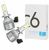 Puissance: 72W (36W/Ampoule) J/J 2 X H11 Ampoules LED Halogène 72W 6000K 12V Lampe Super Blanc Auto Voiture