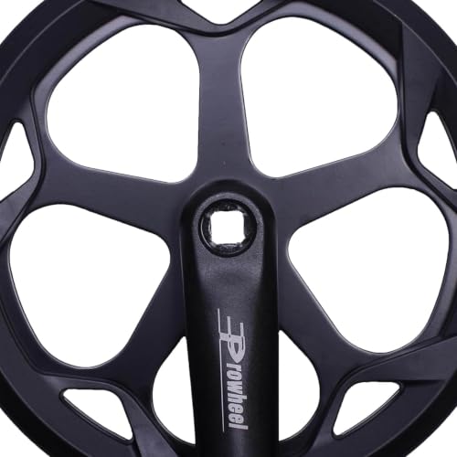 PROWHEEL 152 mm/160 mm/165 mm/170 mm/175 mm Fahrrad-Kurbelgarnitur, 46T/48T/52T Stahl-Kettenblatt Fahrrad-Kurbelarm-Set… – Ansicht 8
