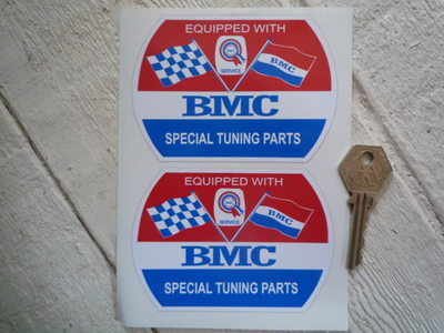 BMC Special Tuning Barrel Static Cling Sticker �X�e�b�J�[ �f�J�[�� �V�[�� �C�O���� 102mm x 72mm [���s�A���i]