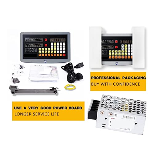 Calibrador digital doble eje SDS2MS con 2 escalas lineales 120-1020mm miniatura 5
