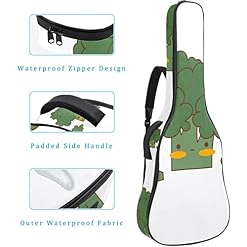 Housse de guitare acoustique en brocoli mignon 1 cm d’épaisseur rembourré housse de guitare étanche sac de transport 40… - Les Beatles, Paul McCartney, John Lennon, RIngo Starr, George Harrison Housse de guitare acoustique en brocoli mignon 1 cm d'épaisseur rembourré housse de guitare étanche sac de transport 40… – Image 4