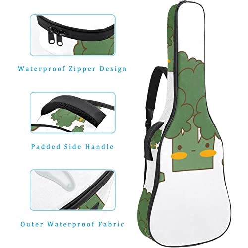 Housse de guitare acoustique en brocoli mignon 1 cm d’épaisseur rembourré housse de guitare étanche sac de transport 40… - Les Beatles, Paul McCartney, John Lennon, RIngo Starr, George Harrison Housse de guitare acoustique en brocoli mignon 1 cm d'épaisseur rembourré housse de guitare étanche sac de transport 40… – Image 5