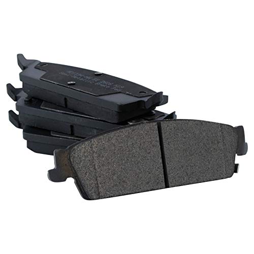 Image of TRQ Rear Brake Pad & Rotor Kit Compatible with 07-10 Cadillac 07-14 Chevrolet 07-13 GMC