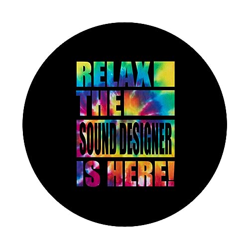 Relax the Sound Designer est là PopSockets PopGrip Interchangeable – vue 3