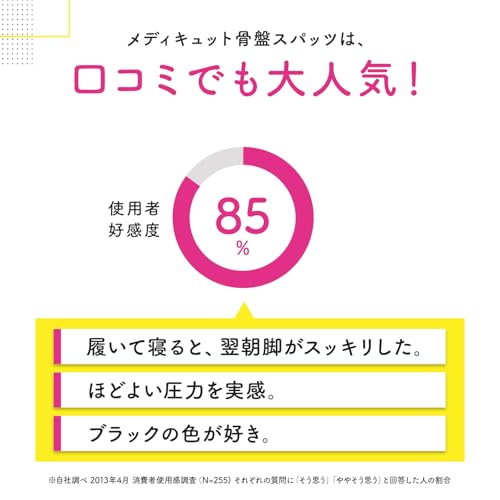 メディキュット『ボディシェイプ寝ながらスパッツ骨盤サポート付き』