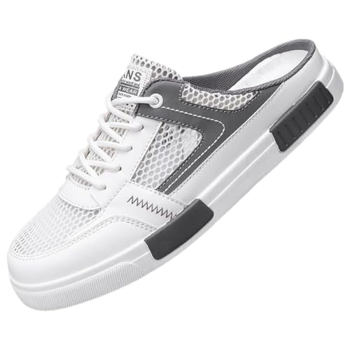 [SAQJEE] �y�� �����ƂȂ��X�j�[�J�[ �����Y �X���b�|�� �����Ɩ����V���[ �Y �X���b�p ���b�V�� �T�{�T���_�� ������� 28.0 cm �����ƂȂ� �X�j�[�J�[ �J�W���A���C �t�� �O���[ ���b�V�� �C �ʋC�� �E���������y���� �����₷��