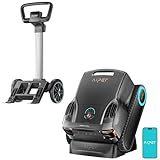 AIPER Scuba X1 Pro Max Poolroboter mit Caddy, Poolreiniger Akku Boden und Wande, Wasserlinie, Lade-Dock-kompatibel, 3 μm Ultra-Feinfiltersystem, Einfache Mobilität, Aufladung und Lagerung