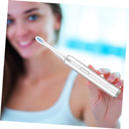 Veemoon Elektrische Zahnbürste für Erwachsene Ergonomischer Griff Bürstenköpfen Einfache Bedienung für Effektive Zahnreinigung – Bild 5