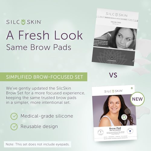 Coussinet à sourcils réutilisable pour rides du front SilcSkin