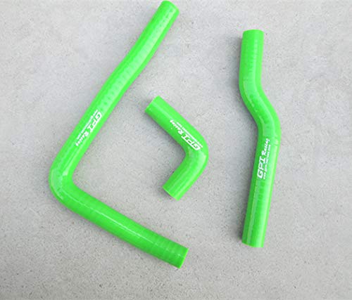 Green silicone radiator hose for KAWASAKI KX65 KX 65 2000-2012 2002 2003 2004 2005 2006 2007