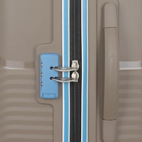 Image of American Tourister Kamiliant Set of 3 Small - 55 Cm, Medium - 68 Cm & Large - 79 Cm Polypropylene Hard 4 Wheeler Spinner Trolley Bag Luggage Trolley (Fossil Grey)