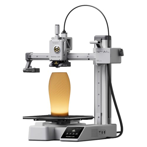 Bambu Lab A1 Mini-3D-Drucker mit LED-Lampen, Aufbau in...