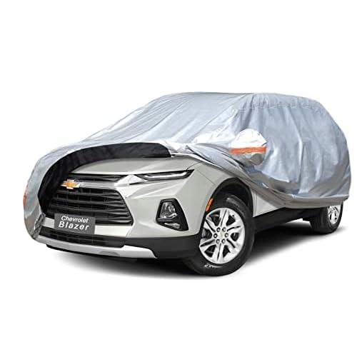 Car Cover Custom Fit Chevrolet Blazer (1998-2025) Waterproof for Automobiles, Oxford Sun Rain Dust Snow Protection (Ships from US Warehouse, Delivery