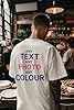 Crafted Memories Personalised Unisex T-Shirt UK | Short Sleeve | Printed Text & Image | Men's Women's Funny Tee (UK, Alpha, XXL, Regular, Regular, White) #1
