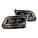 AlphaRex 09-18 Ram 2500 LUXX LED Proj Headlight Plank Style Alpha Blk w/Activ Light/Seq Signal/DRL