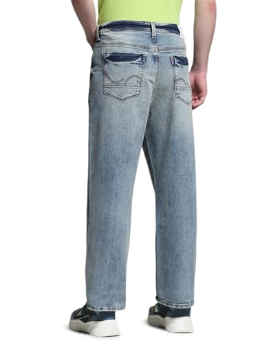 Image of Jack & Jones Men's Loose Fit Jeans | High Rise | Jeans for Men